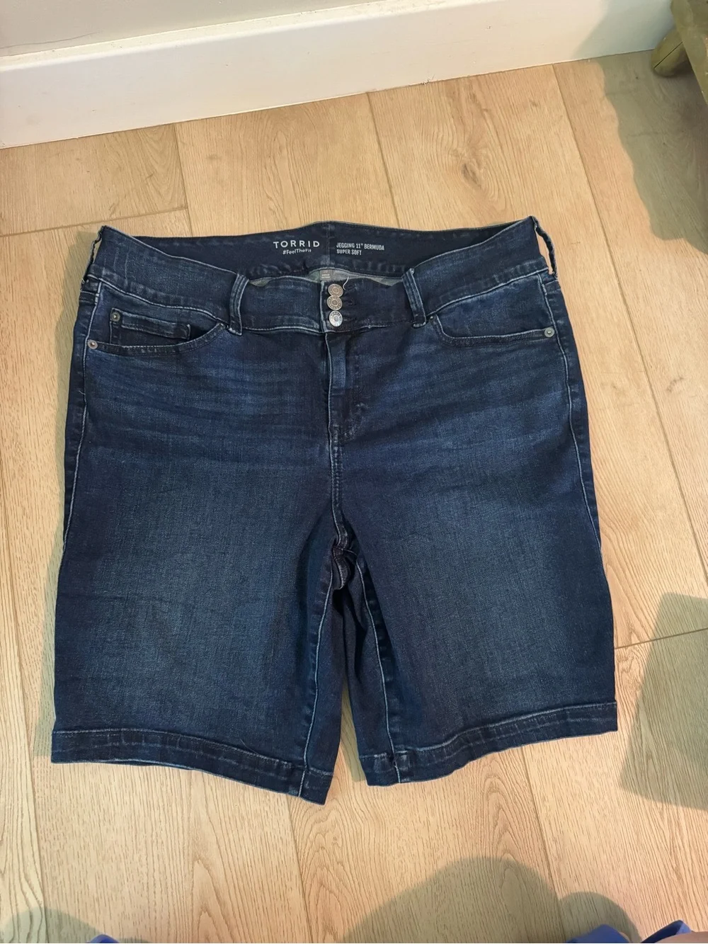 Torrid Stretch Denim Shorts